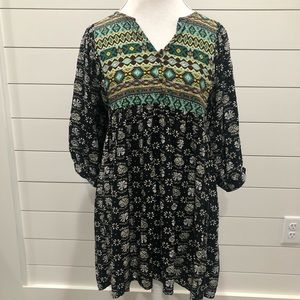 Umgee baby doll dress